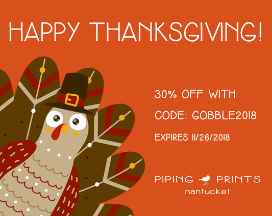 Thanksgiving Sale Starts Today!