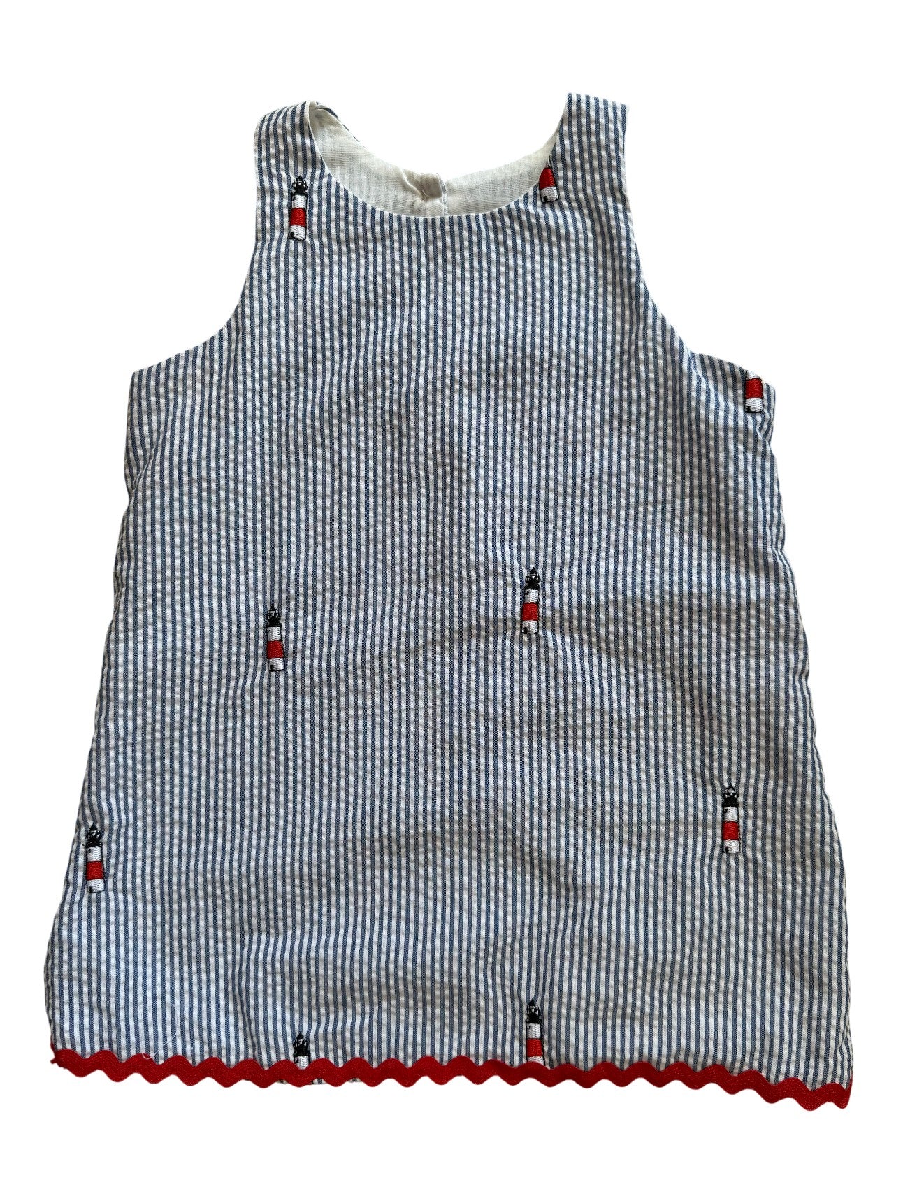 Lighthouse SS Blue Dress