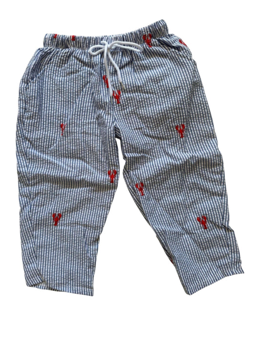 Lobster Seersucker Pants