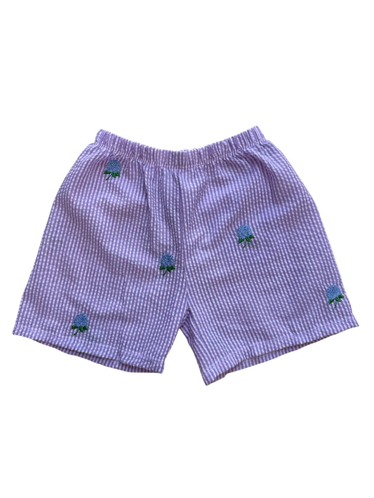 Lilac SS Hydrangea Shorts