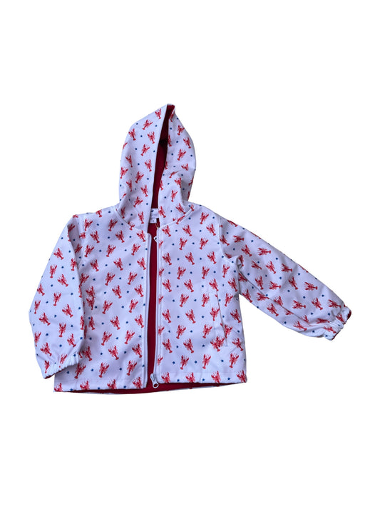 Lobster + Stars Raincoat