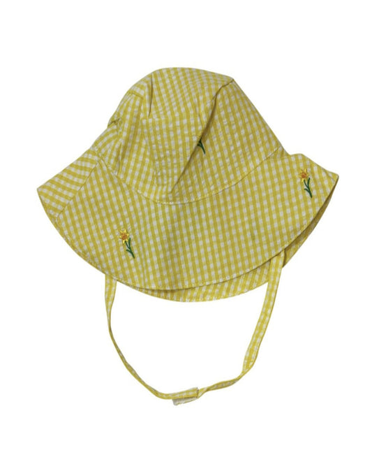 Yellow Gingham SS Daffodil Bucket Hat