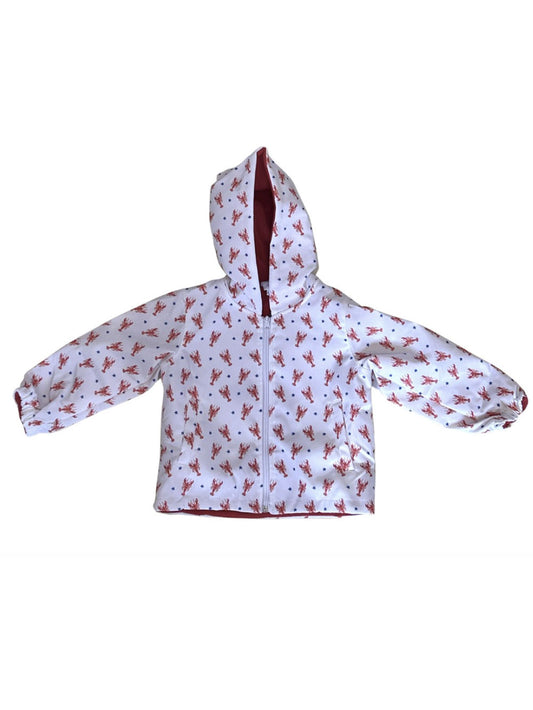 Lobster + Stars Raincoat