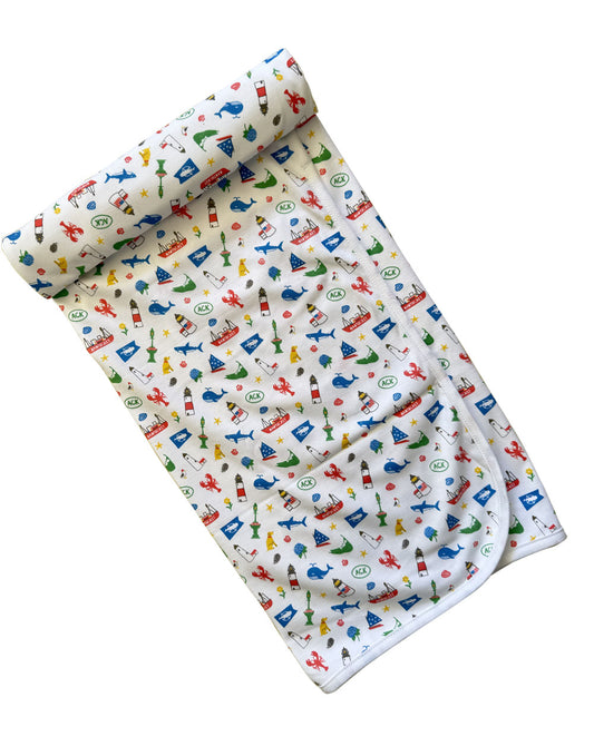 Nantucket Bound Baby Blanket